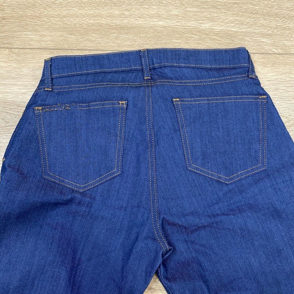 Blue Delta Jeans Women’s 28x27 Blue Stretch Handmade Custom RAW Denim USA $450 - Picture 7 of 10